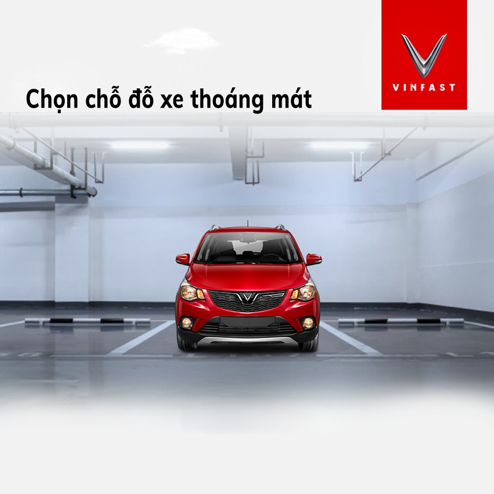 Đỗ xe ô tô trong gara kín đáo, mát mẻ để bảo quản hiệu quả khỏi thời tiết