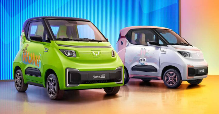 Wuling NanoEV rẻ nhất thế giới với phạm vi hoạt động hơn 300 km.