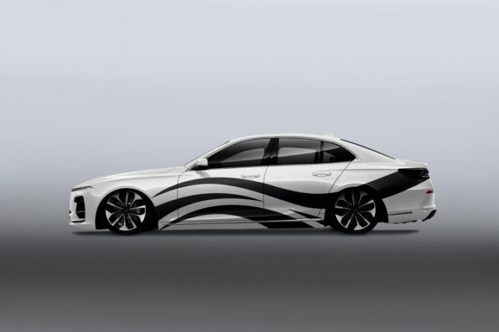 10504 mau tem decal dan xe o to vinfast lux a20 dep