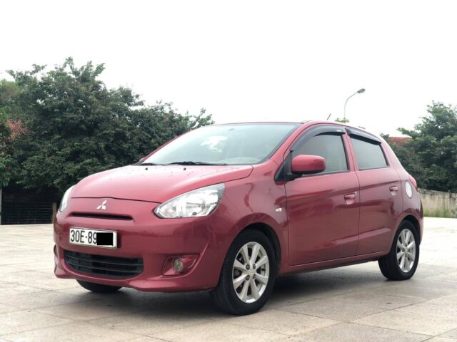 Mitsubishi Mirage 2015 số sàn, một lựa chọn xe ô tô cũ dưới 200 triệu tiết kiệm nhiên liệu