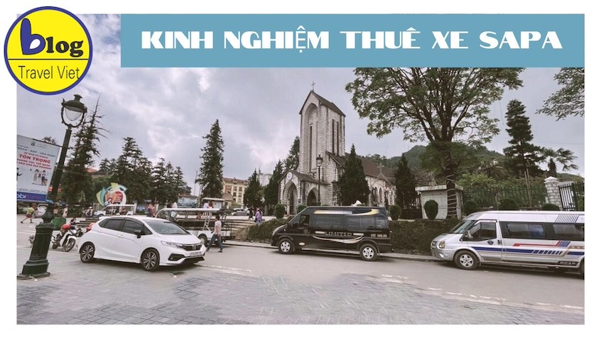 Du khách đang tận hưởng chuyến đi bằng xe ô tô ở Sapa với cảnh đẹp núi non hùng vĩ