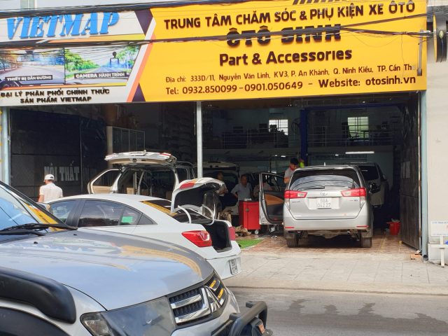Bọc ghế và nội thất xe ô tô chuyên nghiệp tại trung tâm phụ kiện xe ô tô Cần Thơ