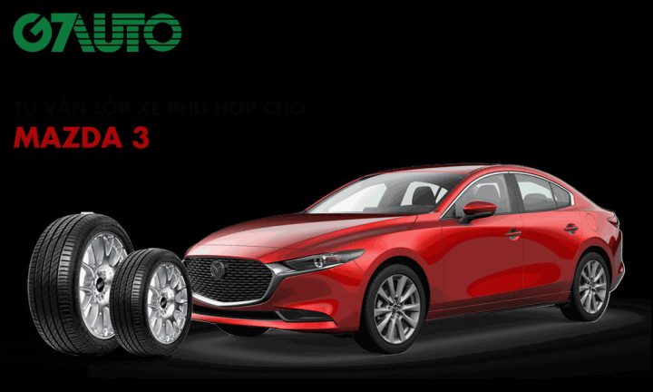 Giá Lốp Xe Ô Tô Mazda 3 với gai lốp sắc nét