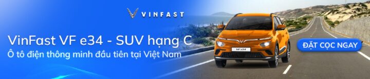 VinFast VF e34 minh họa thông số kỹ thuật xe ô tô tổng thể