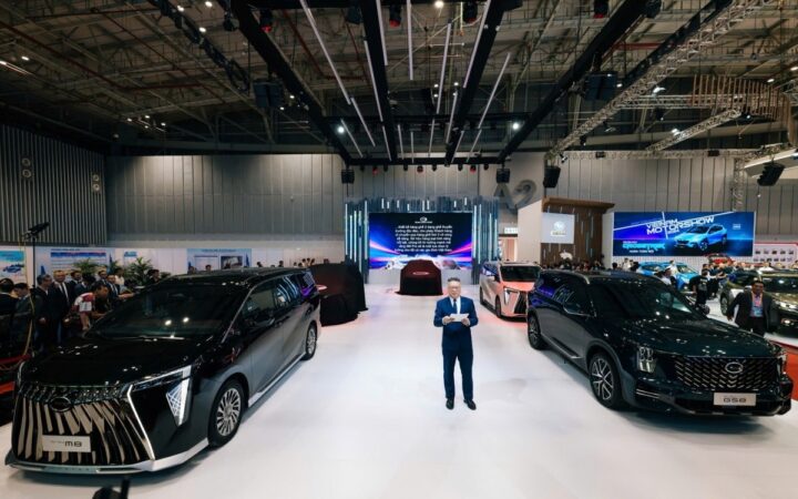 Các mẫu xe ô tô Trung Quốc tại VMS 2024 với thiết kế hiện đại và công nghệ tiên tiến
