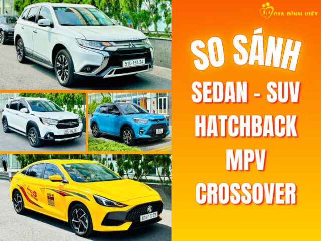 Các mẫu xe ô tô loại sedan và đa dạng dòng xe khác tại Sài Gòn Xe Hơi