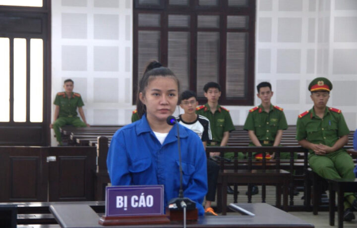 Bị cáo Nguyễn Thị Đào tại tòa