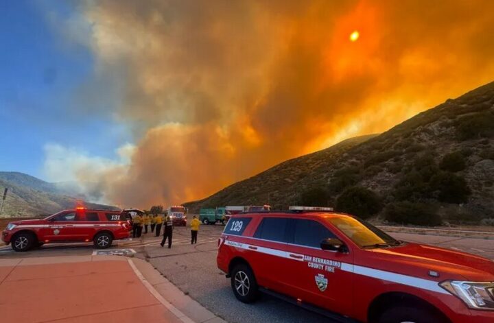 San Bernardino County fire