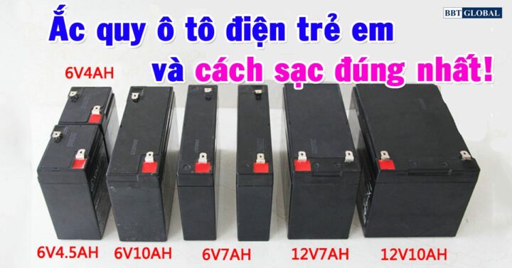 acquy oto dien tre em va cach sach dung nhat