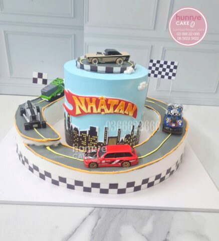 Bánh Sinh Nhật Xe Ô Tô Hot Wheels – Món Quà Đỉnh Cao Cho Bé Trai 12388 - Bánh ngon đẹp