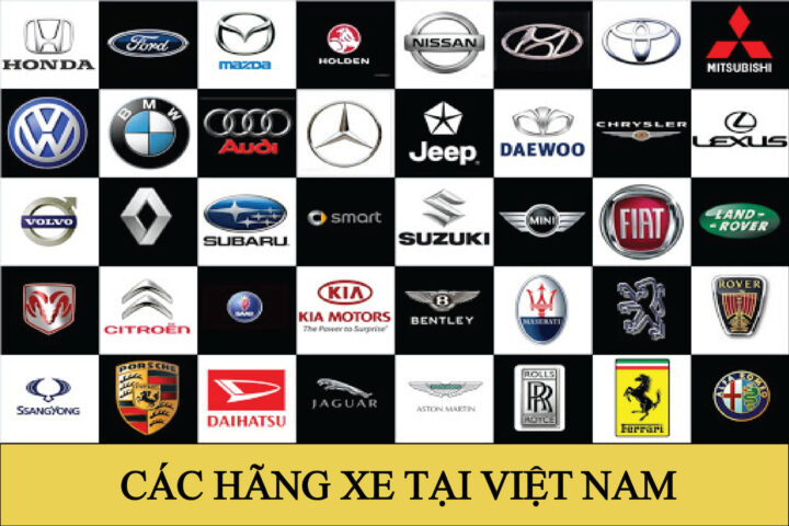 Tổng quan các hãng xe ô tô thông dụng ở Việt Nam với đa dạng mẫu mã