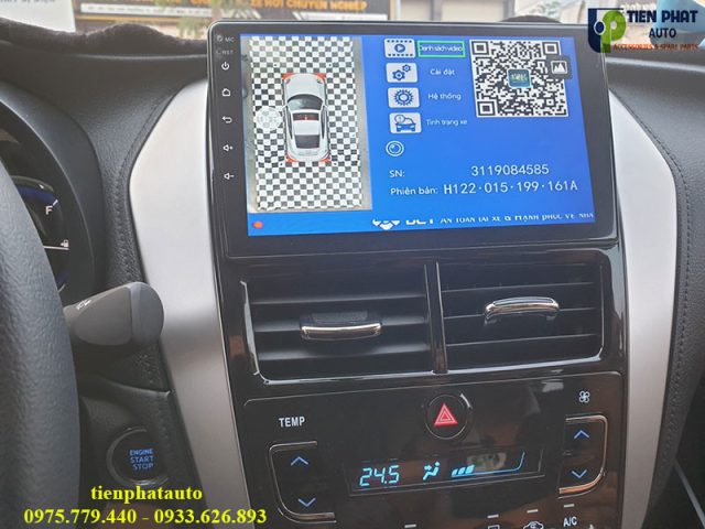 camera 360 do cho toyota vios