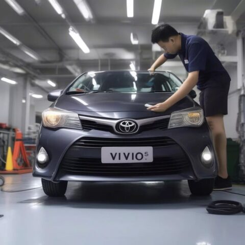 Hướng dẫn chi tiết cách chỉnh đèn xe ô tô Vios tại nhà bằng tua vít
