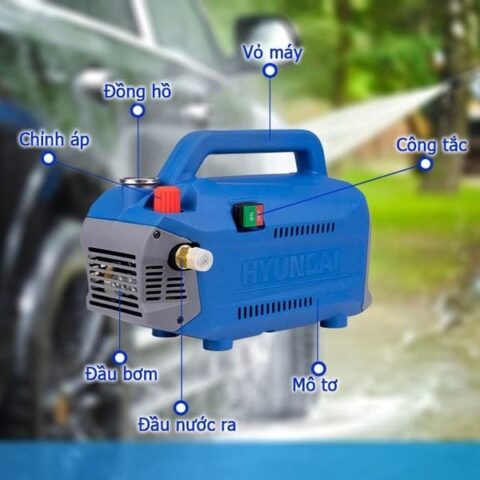 cấu tạo máy rửa xe ô tô