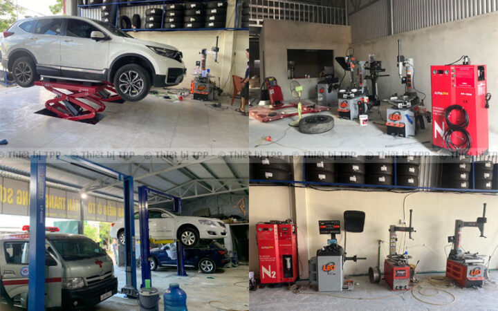 Chi phí mở gara sửa chữa xe ô tô