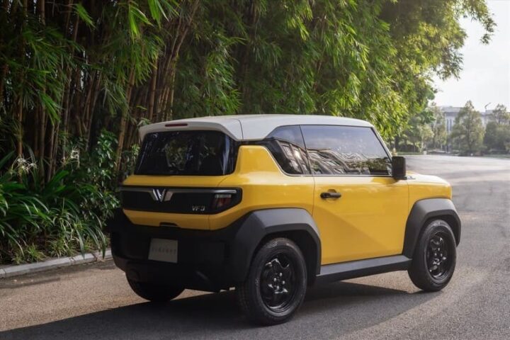 Xe ô tô VinFast VF3, mẫu xe điện 4 chỗ đô thị nhỏ gọn