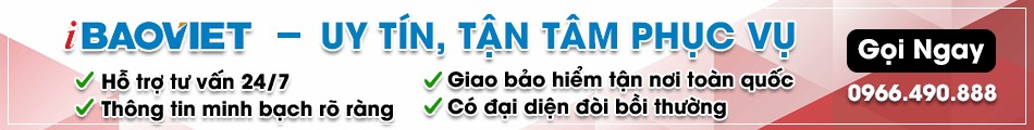 Banner quảng cáo bảo hiểm xe ô tô tại Long An
