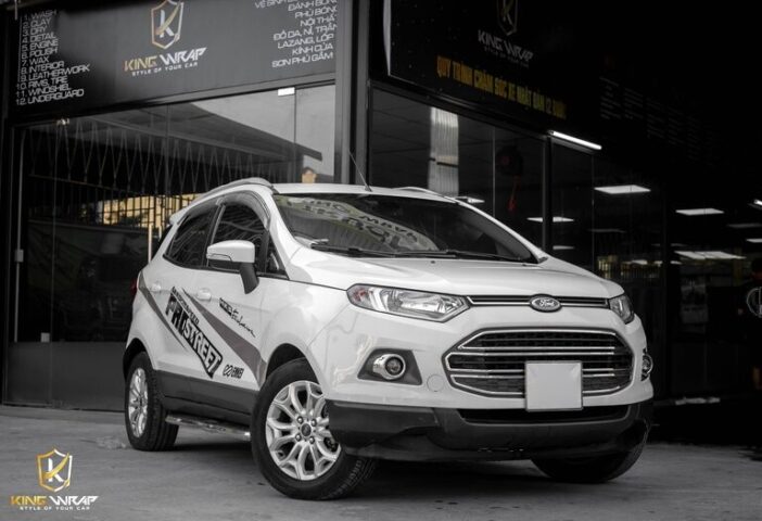 Lợi ích của việc dán tem decal giúp bảo vệ và làm mới mẫu xe ô tô Ford Ecosport