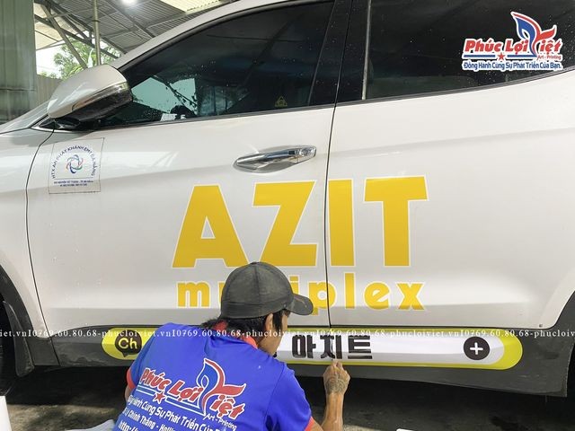 Dán decal xe ô tô tại Đà Nẵng đang được nhiều chủ xe lựa chọn