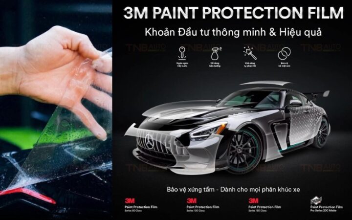Các tính năng nổi bật của phim bảo vệ sơn PPF 3M giúp bảo vệ sơn xe ô tô chính hãng