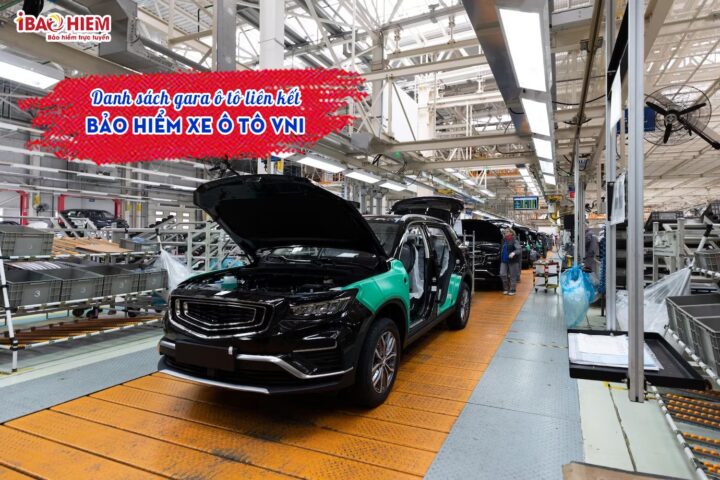 Mạng lưới gara liên kết bảo hiểm xe ô tô VNI toàn quốc hỗ trợ khách hàng