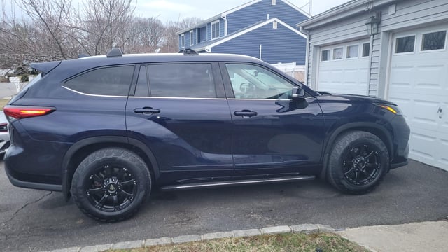 did rims and tires on my 2021 toyota highlander xle what do v0 q5l4vrk47mre1