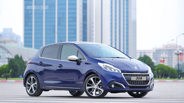 Peugeot 208 thế hệ mới với thiết kế ngoại thất hiện đại