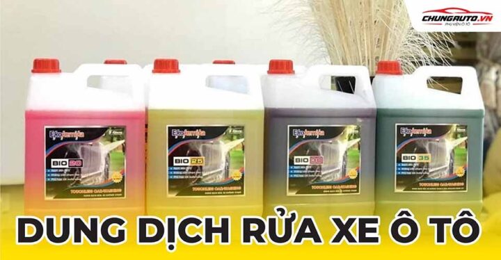 Lựa chọn dung dịch rửa xe ô tô bằng gì tốt nhất để bảo vệ xe