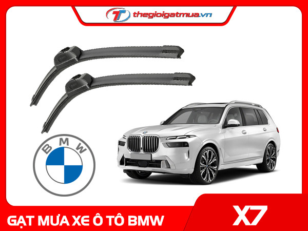 Hệ thống gạt mưa chất lượng cao trên xe BMW X7, một yếu tố nhỏ nhưng quan trọng trong chi phí vận hành xe.