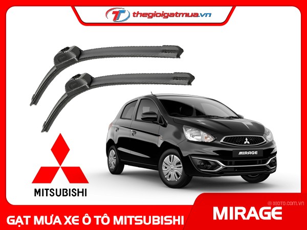 Hệ thống gạt mưa trên xe ô tô Mitsubishi Mirage