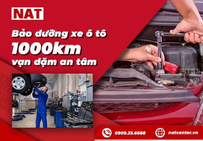 gia bao duong xe o to 1000km lan dau