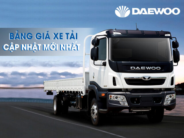 gia xe tai deawoo 2023