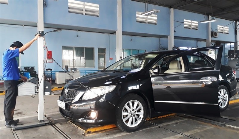 Hình ảnh minh họa chi phí đăng kiểm xe ô tô tại Đà Nẵng