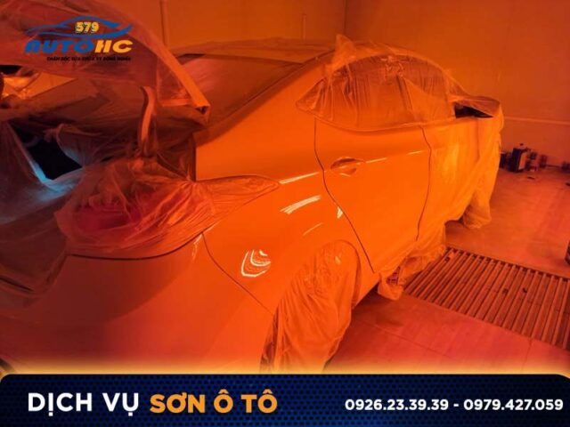Phòng sơn sấy hồng ngoại tiêu chuẩn
