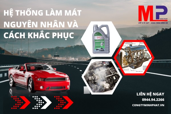 Các vấn đề phổ biến và giải pháp cho hệ thống làm mát xe ô tô