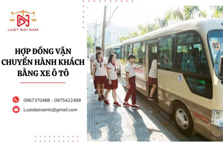 Hợp đồng vận chuyển hành khách bằng xe ô tô