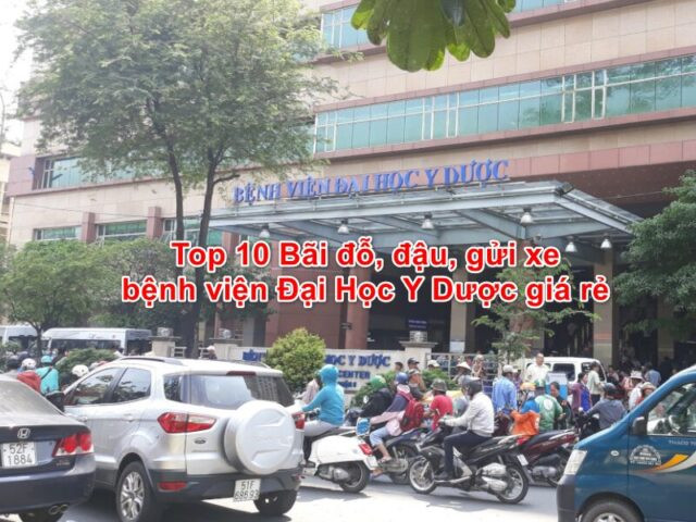 Bản đồ tổng quan bãi gửi xe ô tô Đại học Y Hà Nội và các bệnh viện lân cận