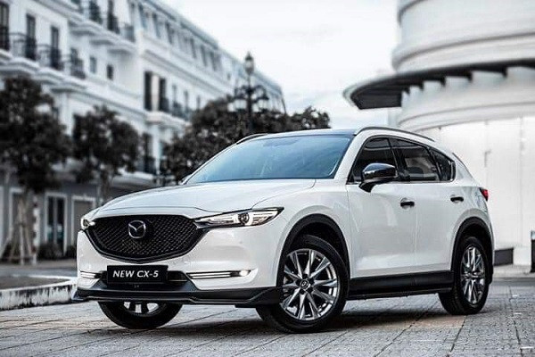 Mazda CX-5 2018 màu trắng với thiết kế KODO nổi bật