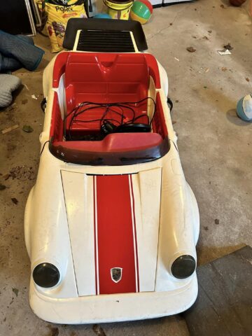 kransco vintage porsche 911 turbo kids electric ride on v0 3r3mbyj9bcwa1
