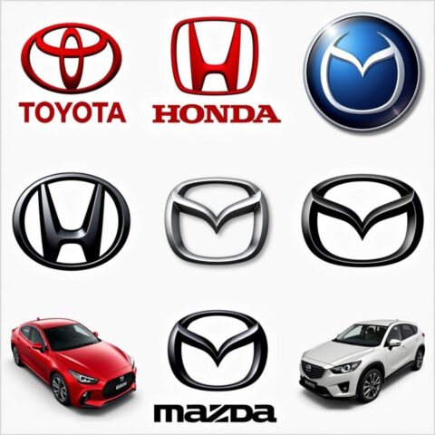 Logo các hãng xe ô tô tải Nhật Bản phổ biến tại thị trường Việt Nam