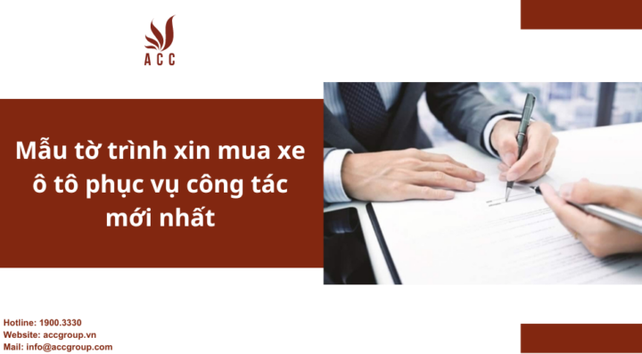 mau to trinh xin mua xe o to phuc vu cong tac moi nhat