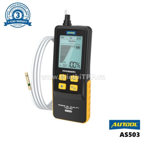 Kiểm tra dầu xe ô tô bằng máy Autool AS503 chuyên dụng
