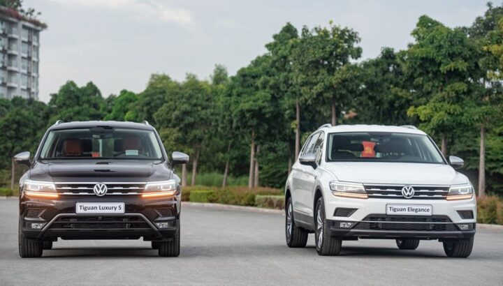 Volkswagen Tiguan Luxury S 2021: Ngoại thất sang trọng, giá xe ô tô tháng 3 hấp dẫn