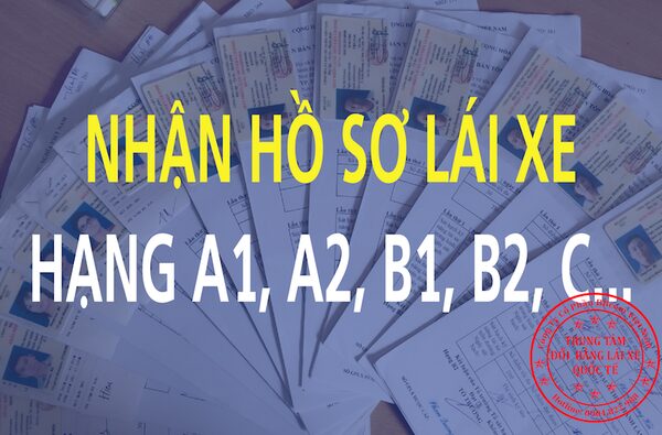 nhan ho so lai xe oto xe may