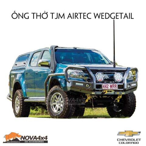 ống thở TJM Airtec Snorkel lắp đặt trên xe Chevrolet Colorado