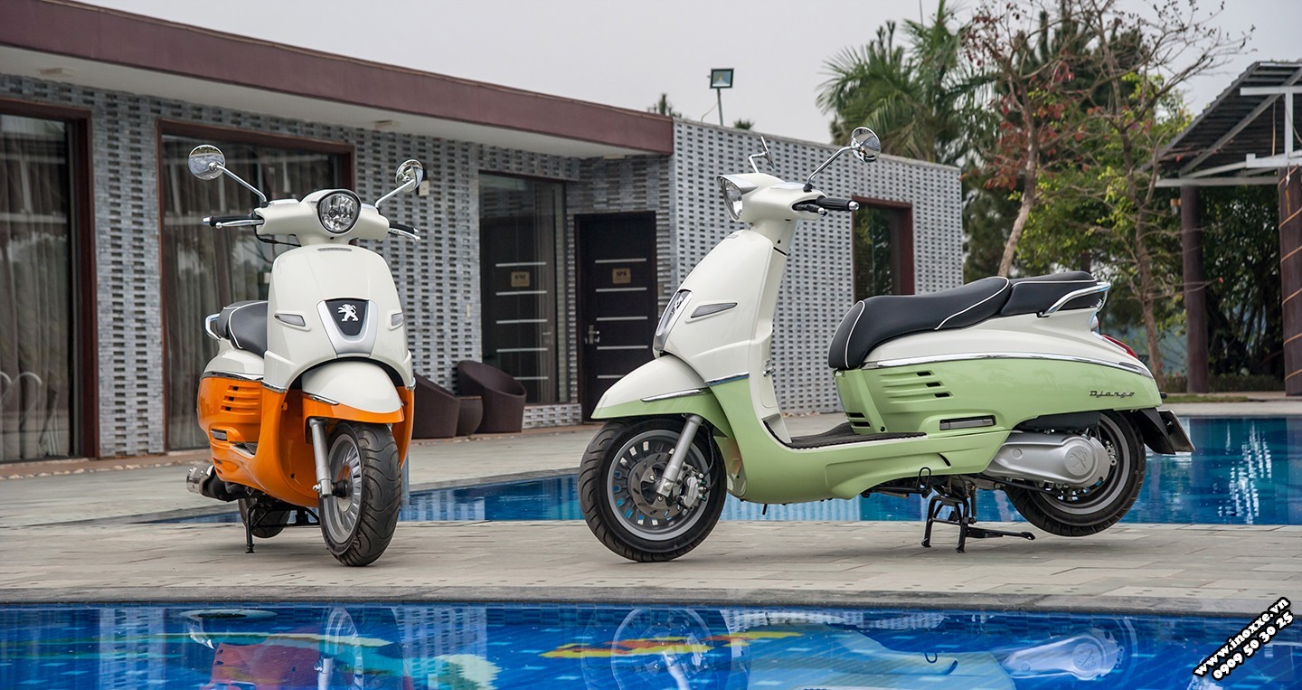 Peugeot Django với phong cách retro và thiết kế tinh tế