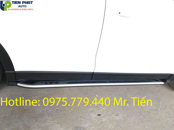 Nẹp trang trí hông xe mạ crom, phụ kiện xe ô tô CX5 tạo điểm nhấn thể thao