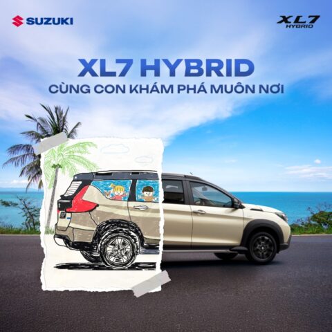 Xe ô tô 7 chỗ tiết kiệm nhiên liệu chở gia đình đi chơi, tận hưởng hành trình êm ái