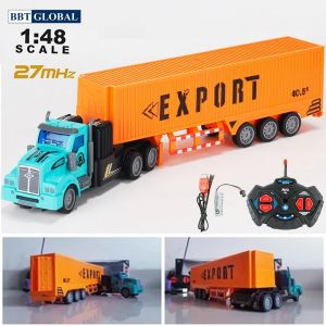 qh200 5d do choi mo hinh xe container co khien tu xa ti le 1 48 2 medium