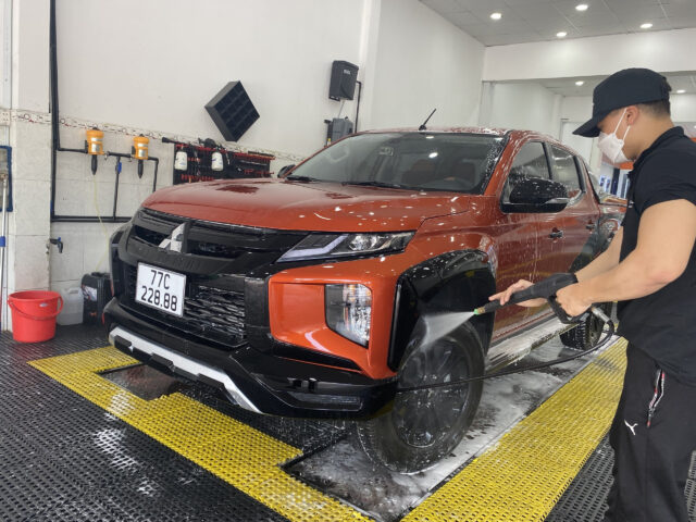 Trung tâm rửa xe ô tô hiện đại của Proauto.vn tại Quận 12